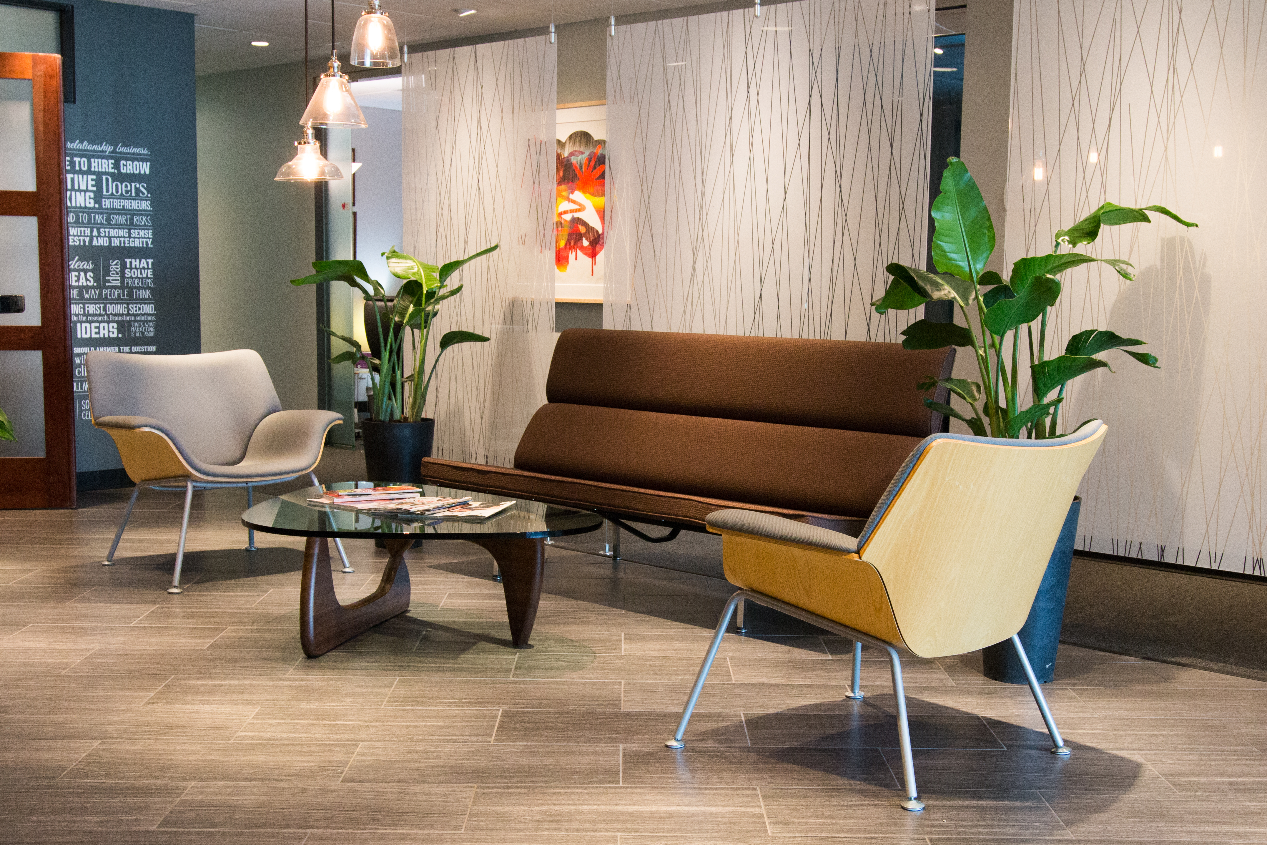 Lobby seating at Collaborate DSM